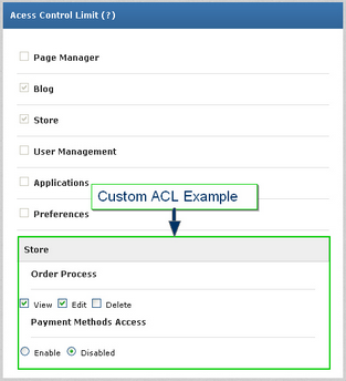 customacl